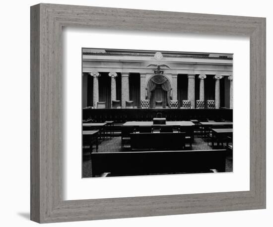 Supreme Court Room in the Capitol-null-Framed Photographic Print