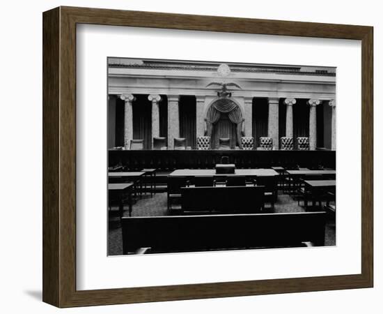 Supreme Court Room in the Capitol-null-Framed Photographic Print