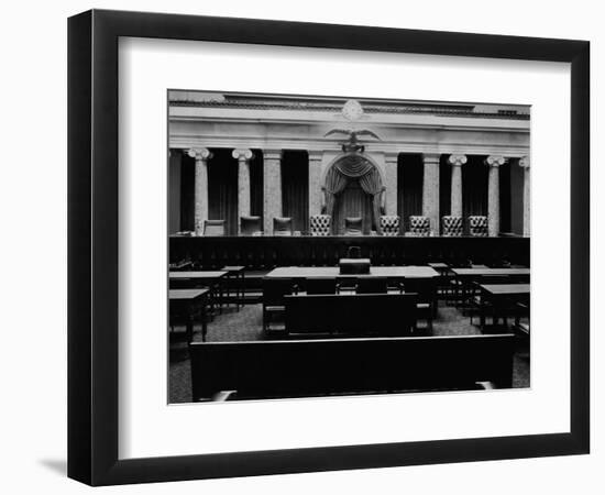 Supreme Court Room in the Capitol-null-Framed Photographic Print