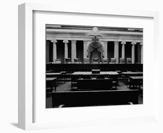 Supreme Court Room in the Capitol-null-Framed Photographic Print