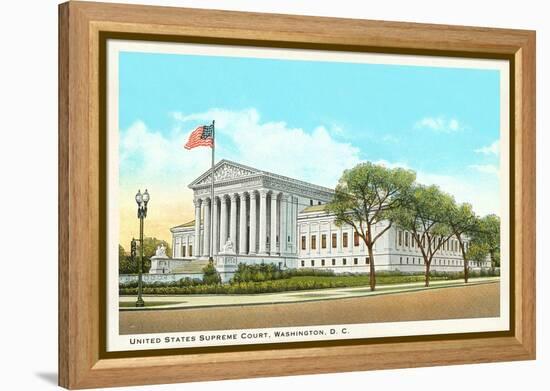 Supreme Court, Washington D.C.-null-Framed Stretched Canvas