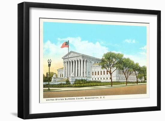 Supreme Court, Washington D.C.-null-Framed Art Print