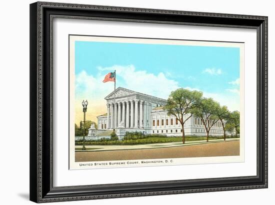 Supreme Court, Washington D.C.-null-Framed Art Print