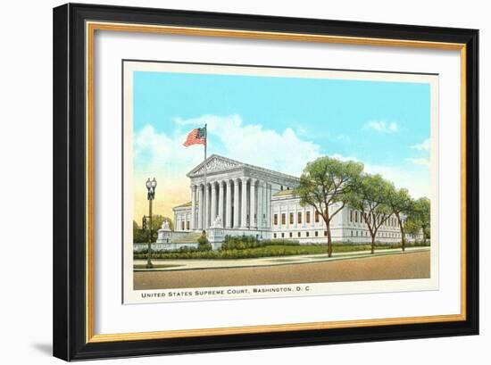 Supreme Court, Washington D.C.-null-Framed Art Print