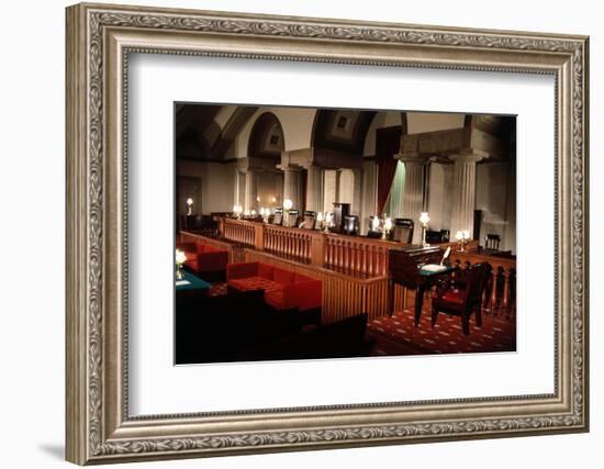 Supreme Court without Occupants-null-Framed Photographic Print