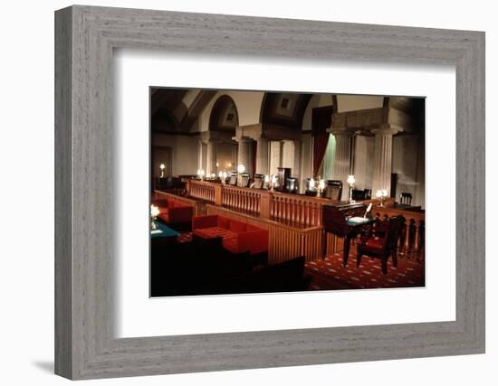 Supreme Court without Occupants-null-Framed Photographic Print