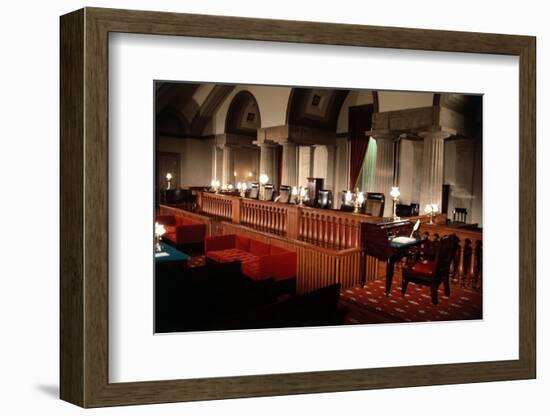 Supreme Court without Occupants-null-Framed Photographic Print