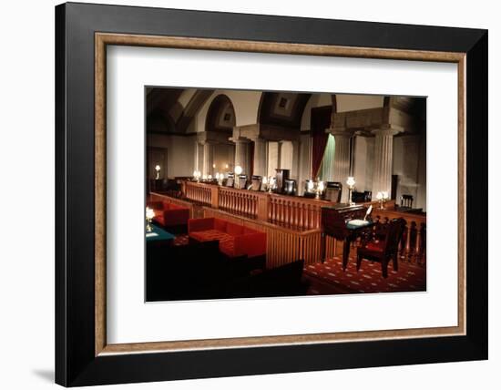 Supreme Court without Occupants-null-Framed Photographic Print