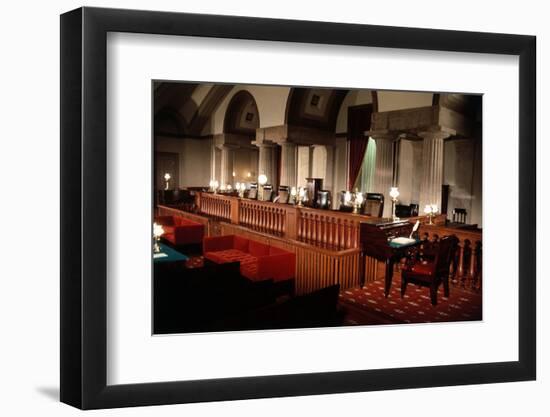 Supreme Court without Occupants-null-Framed Photographic Print