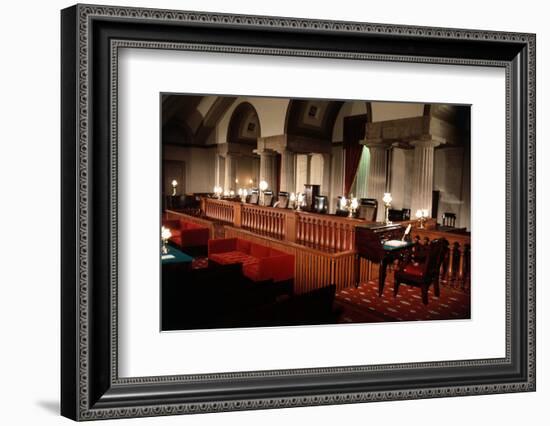 Supreme Court without Occupants-null-Framed Photographic Print