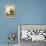 Sur la Cote d'azur-Roger Broders-Framed Stretched Canvas displayed on a wall