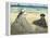 Sur la plage-Edouard Manet-Framed Premier Image Canvas