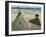 Sur la plage-Edouard Manet-Framed Giclee Print