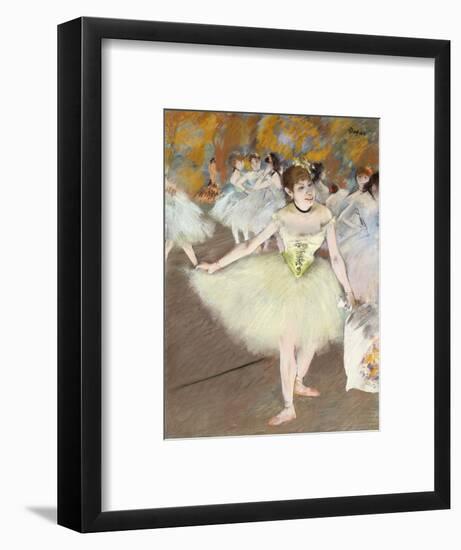 Sur La Scene-Edgar Degas-Framed Premium Giclee Print