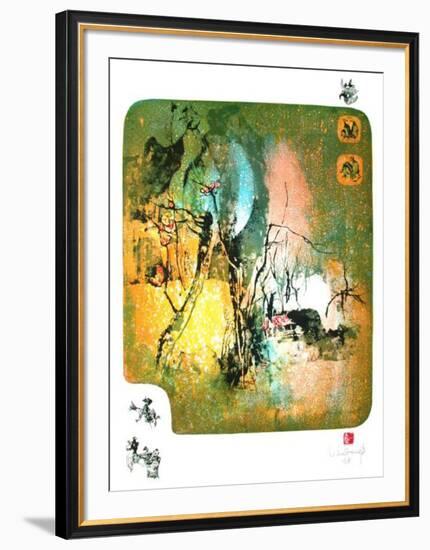 Sur le Chemin-Lebadang-Framed Premium Edition