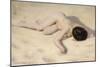 Sur le sable de la dune-Pierre Carrier-belleuse-Mounted Giclee Print