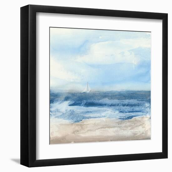 Surf and Sails-null-Framed Art Print