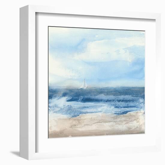 Surf and Sails-null-Framed Art Print