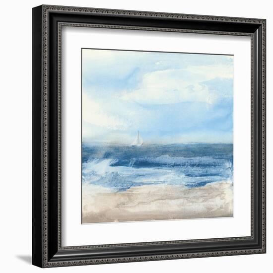 Surf and Sails-null-Framed Art Print