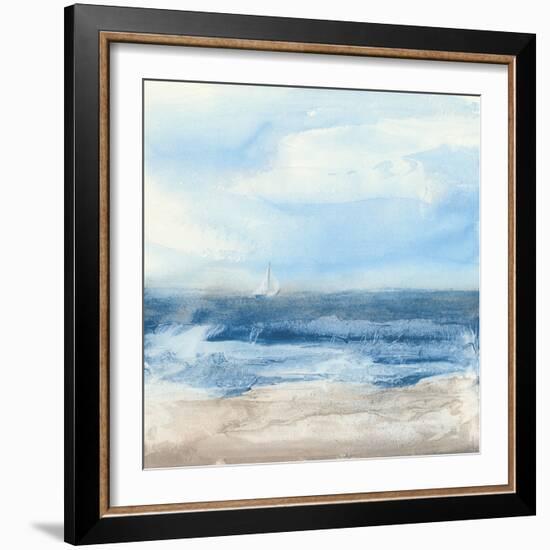 Surf and Sails-null-Framed Art Print