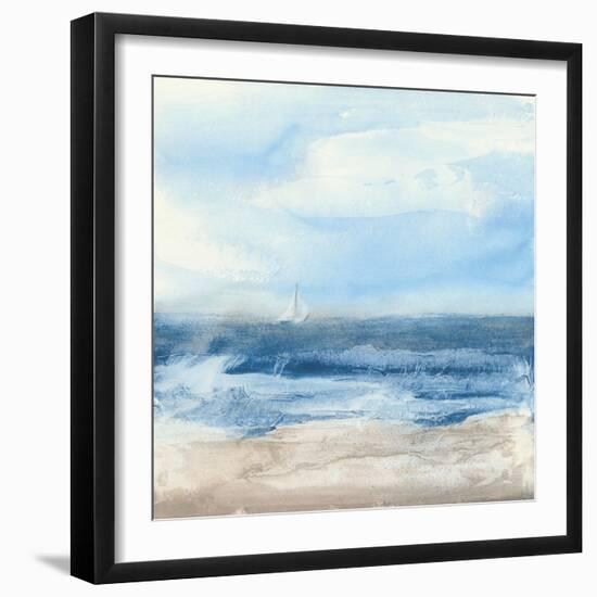 Surf and Sails-null-Framed Art Print