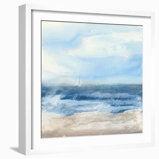 Surf and Sails-null-Framed Art Print