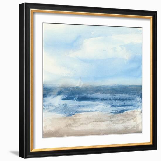 Surf and Sails-null-Framed Art Print