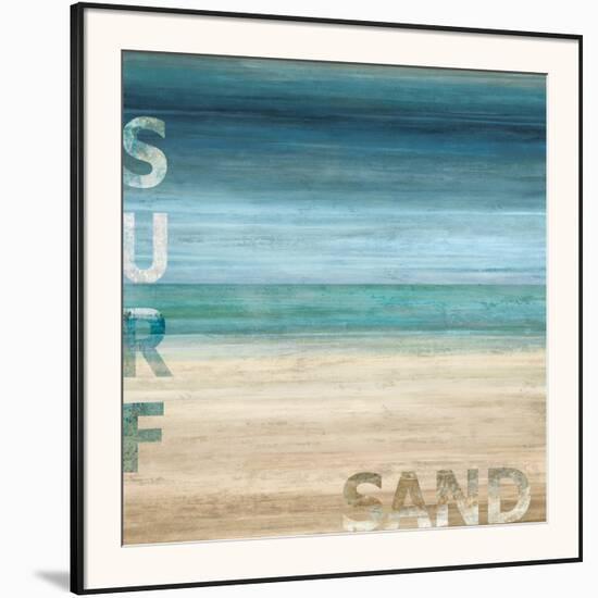 Surf and Sand-Luke Wilson-Framed Art Print