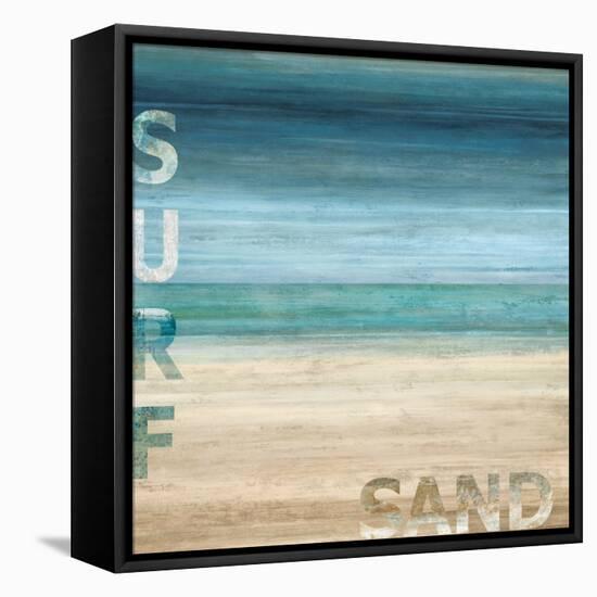 Surf and Sand-Luke Wilson-Framed Stretched Canvas