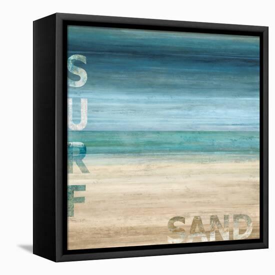 Surf and Sand-Luke Wilson-Framed Stretched Canvas