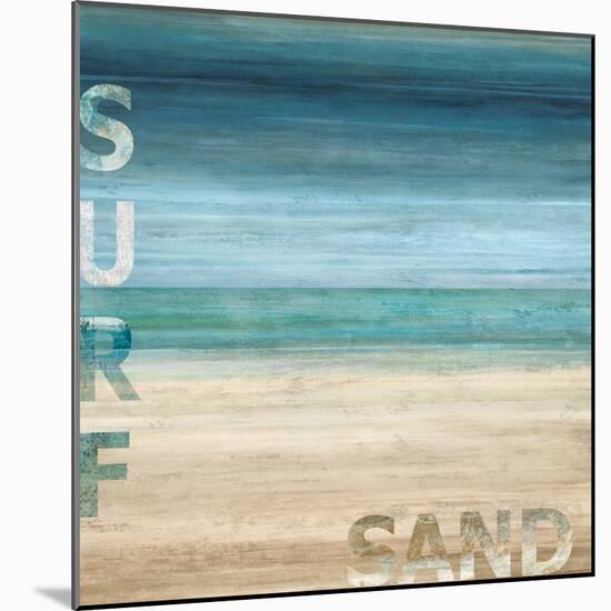 Surf and Sand-Luke Wilson-Mounted Art Print