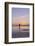 Surf Angler on the Beach, Evening Mood, Praia D'El Rey-Axel Schmies-Framed Photographic Print