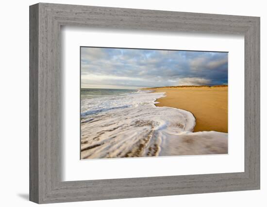 Surf at Coast Guard Beach in the Cape Cod National Seashore in Eastham, Massachusetts-Jerry and Marcy Monkman-Framed Photographic Print