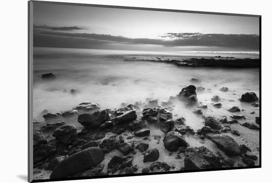 Surf at Dusk, Kailua-Kona, Hawaii, Usa-Russ Bishop-Mounted Photographic Print