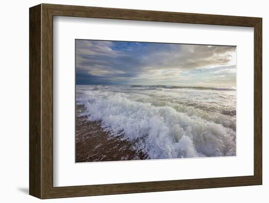 Surf at Nauset Light Beach in the Cape Cod National Seashore in Eastham, Massachusetts-Jerry and Marcy Monkman-Framed Photographic Print