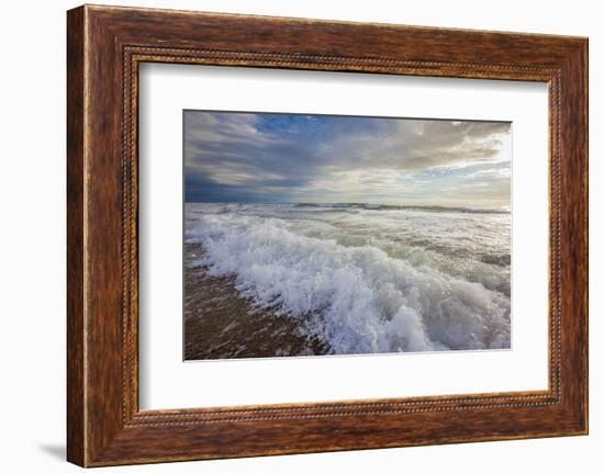 Surf at Nauset Light Beach in the Cape Cod National Seashore in Eastham, Massachusetts-Jerry and Marcy Monkman-Framed Photographic Print