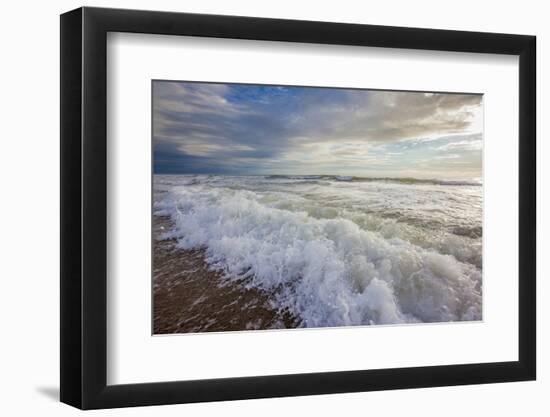 Surf at Nauset Light Beach in the Cape Cod National Seashore in Eastham, Massachusetts-Jerry and Marcy Monkman-Framed Photographic Print