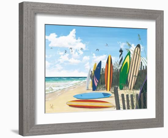 Surf Boards-Scott Westmoreland-Framed Art Print