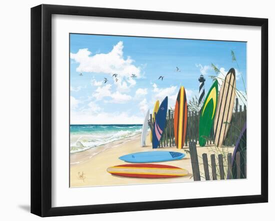 Surf Boards-Scott Westmoreland-Framed Art Print