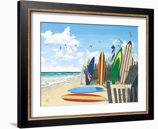 Surf Boards-Scott Westmoreland-Framed Art Print