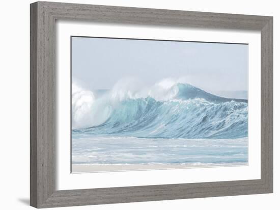 Surf Break Blue-Maggie Olsen-Framed Art Print