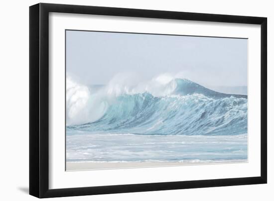 Surf Break Blue-Maggie Olsen-Framed Art Print