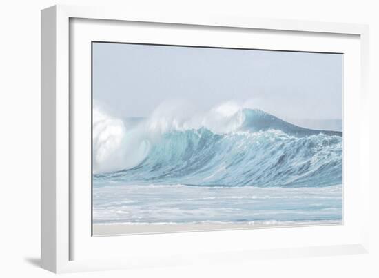 Surf Break Blue-Maggie Olsen-Framed Art Print