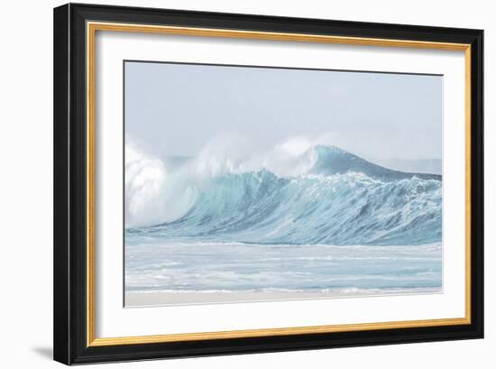 Surf Break Blue-Maggie Olsen-Framed Art Print