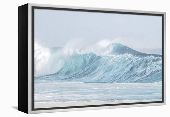 Surf Break Blue-Maggie Olsen-Framed Stretched Canvas