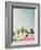 Surf Bus Pink-Design Fabrikken-Framed Photographic Print