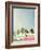 Surf Bus Pink-Design Fabrikken-Framed Photographic Print