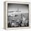 Surf Casting Fishermen Working the Shore Near the Historic Montauk Point Lighthouse-Alfred Eisenstaedt-Framed Premier Image Canvas