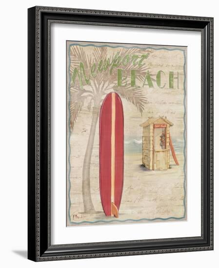 Surf City I-Paul Brent-Framed Art Print