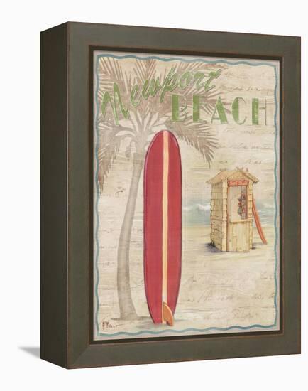 Surf City I-Paul Brent-Framed Stretched Canvas